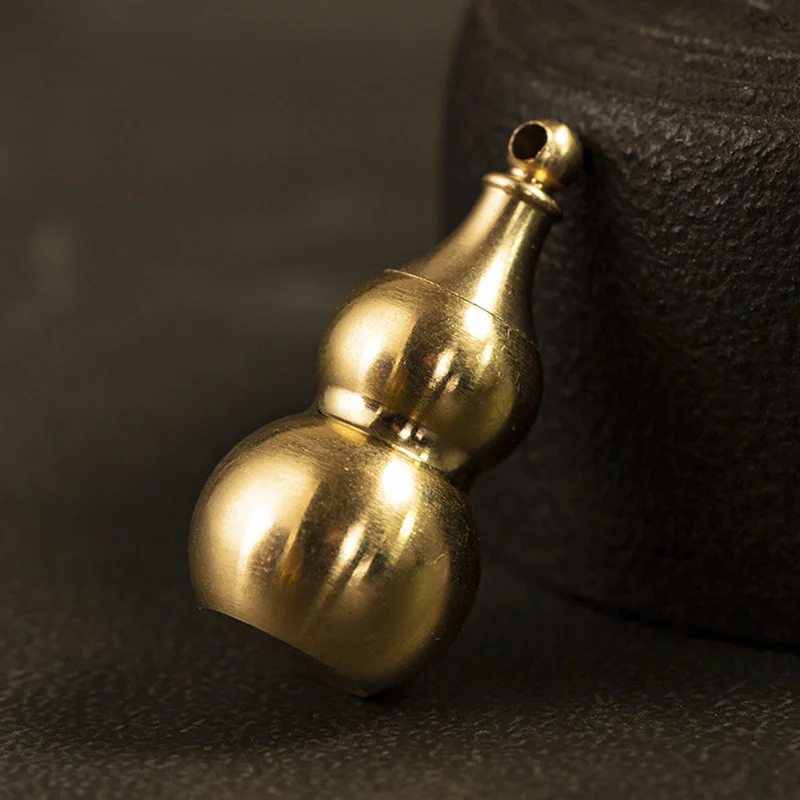 Латунные полые подвески медная ручная работа счастливая тыква автомобильная