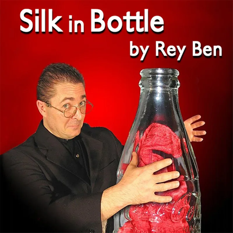 Новинка 2019 шелковая бутылка Rey Ben (Мерцающая и онлайн инструкция) волшебные трюки