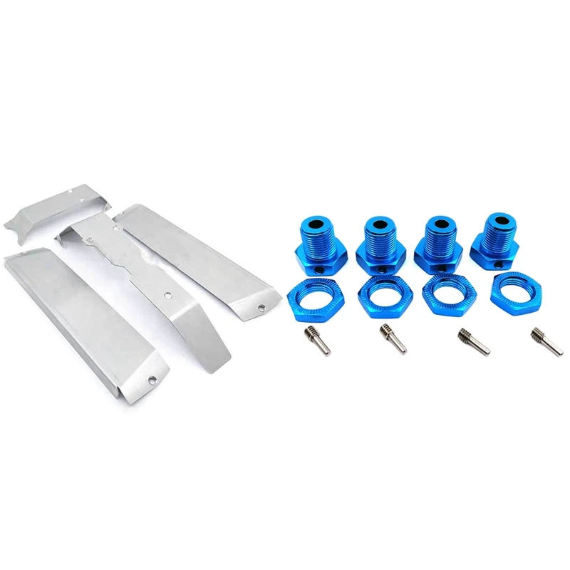 

Противоскользящие гайки для радиоуправляемого автомобиля, 17 мм, шестигранные гайки, замена резьбового замка 5353, синие, 4 шт., корпус из нержа...