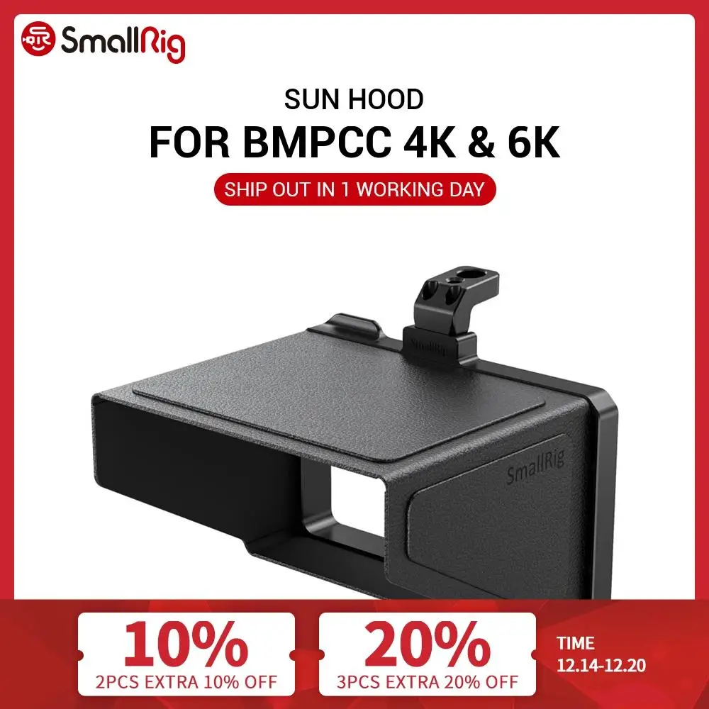Солнцезащитная камера SmallRig BMPCC 4K для карманного кинотеатра 6K VH2299|Моноподы| |