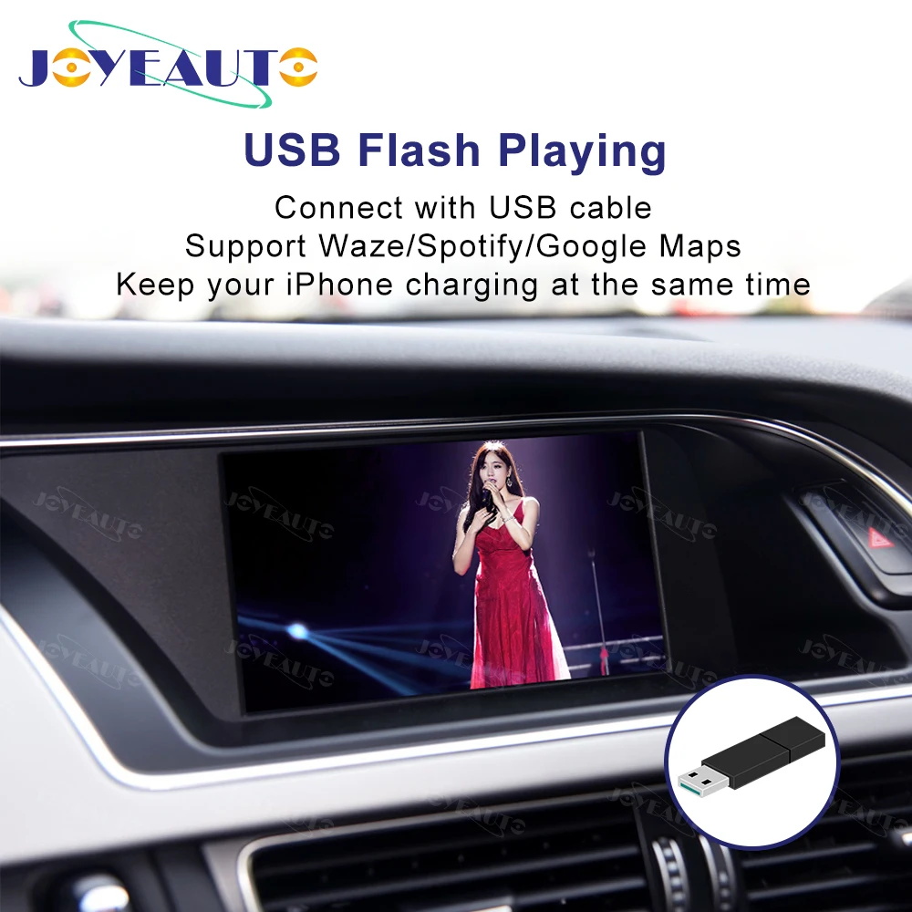 

Joyeauto Carplay Wireless For Audi A4L A5 Q5 MMI 2012 2013 2014 2015 2016 A6 A7 A8 Q7 C6 2010 2011 Android Auto Car Play Adapter