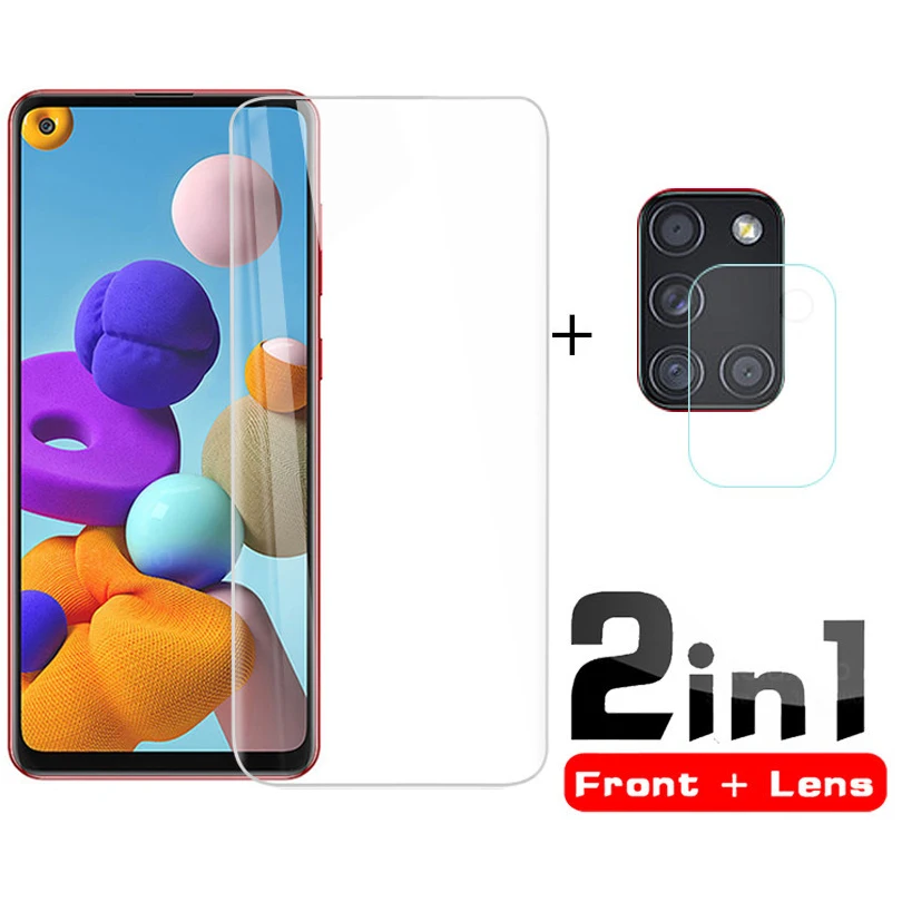 Защитное стекло a21s для samsung Galaxy защитная пленка объектива камеры galax a21 s a 21