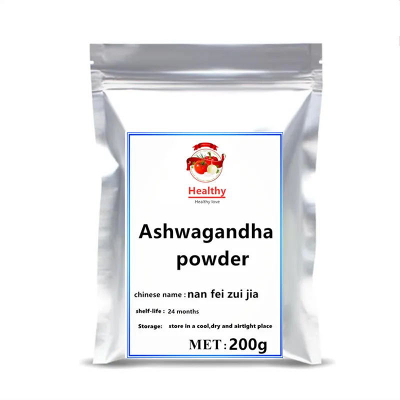 Органический порошок корня Ашвагандха с аюрведической поддержкой