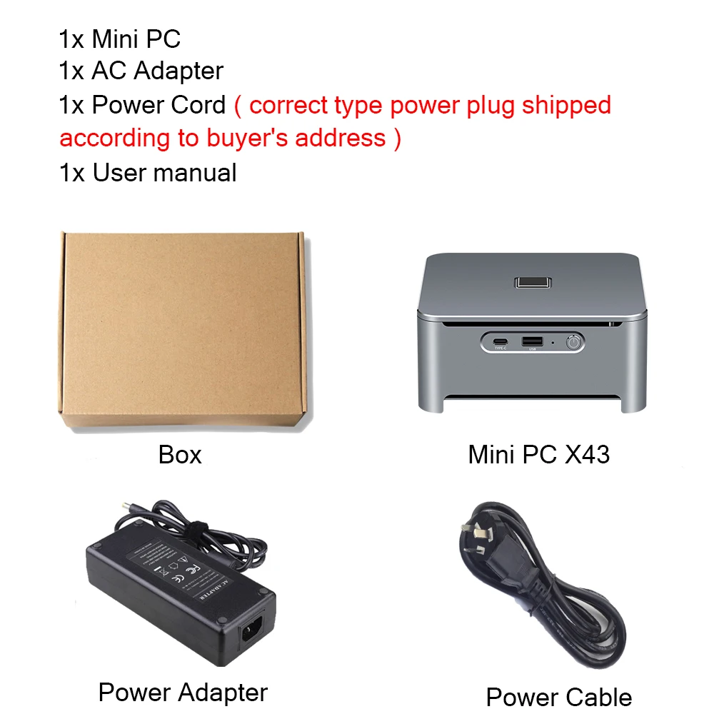 

XCY Mini PC Computer Intel Core i7 9850H i9 9880H Processor DDR4 RAM Win 10 Linux Gaming 4K UHD HTPC DP Minipc Desktop Komputer