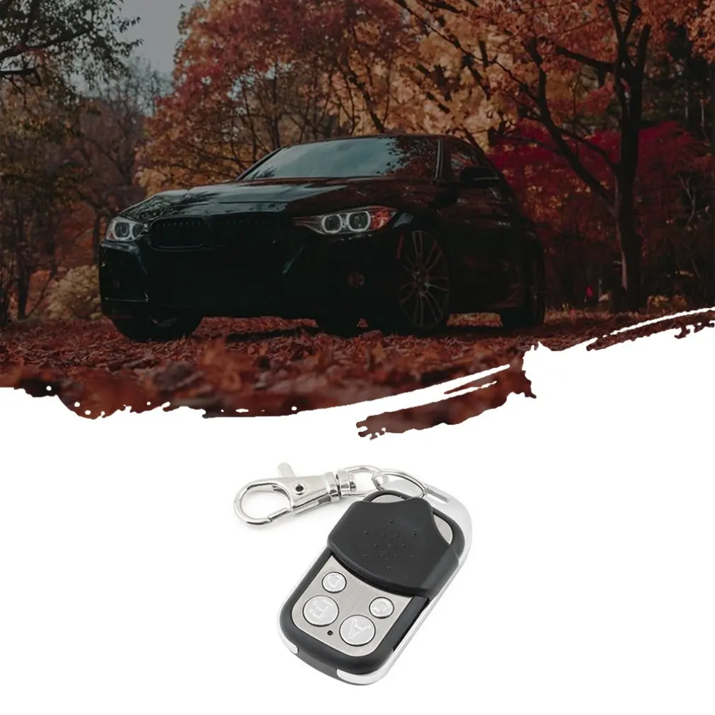 

New Metal Four-key Garage Door Universal Copy Remote Control Wireless Copy Remote Control Long Distance