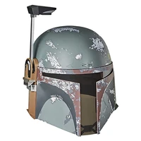 new arrival star wars cosplay mask halloween boba fett helmet film television peripheral mask role playing latex mask toy helmet