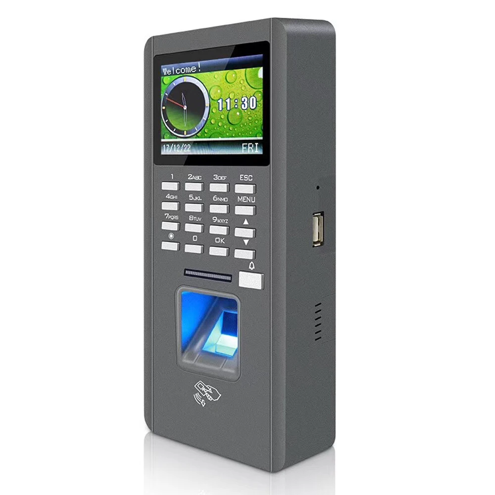 Fingerprint Access TCP/IP RFID door Control Keypad Recognition FingerPrint Time Attendance Black | Безопасность и защита