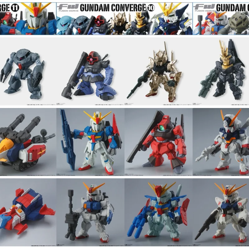 

BANDAI Gashapon FW Gundam 10 XXXG-00W0 RX-0 11 мобильный костюм Crossbone 12 RX-78-2 аниме Игрушечная модель
