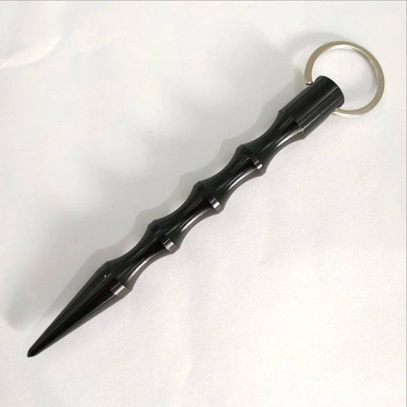 

1Pc Aluminum Alloy Pen Shape Self Defence Stick Multipurpose Anti-skid Portable Self-Defense Broken Window Tool Keychain Tact