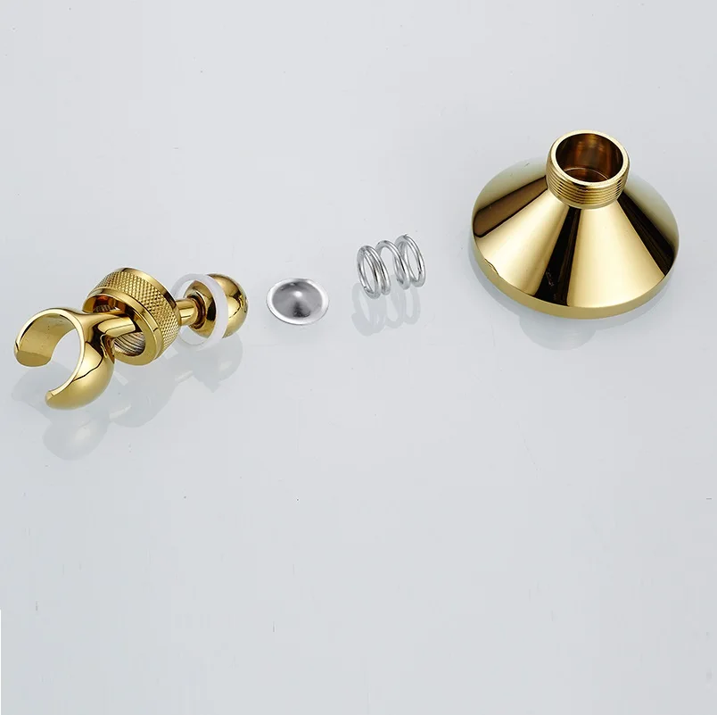 Ручной держатель для душевой лейки античный/хромированный/золотистый/розовое