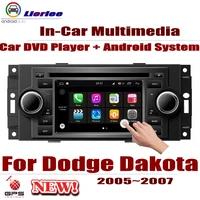 auto dvd gps player navigation for dodge dakota 2005 2007 car android multimedia system hd screen radio stereo head unit