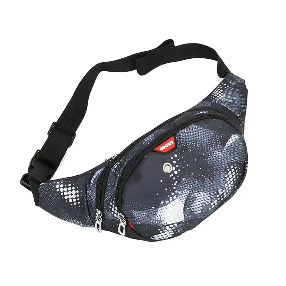 Мужская и Женская поясная сумка Наплечные сумки с принтом модные спортивные