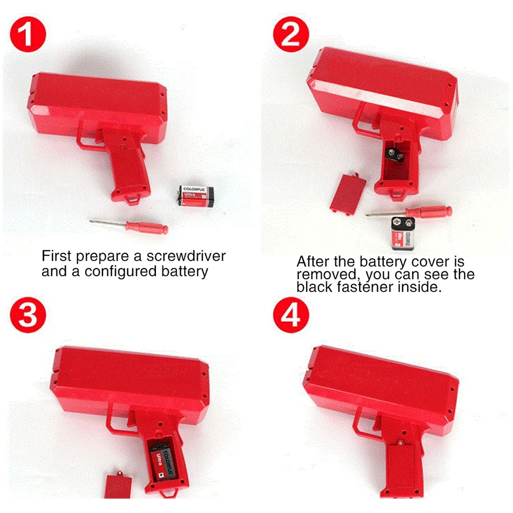 Обувь для дождливого пистолет банкнот игрушка диспенсер деньги машина литья из