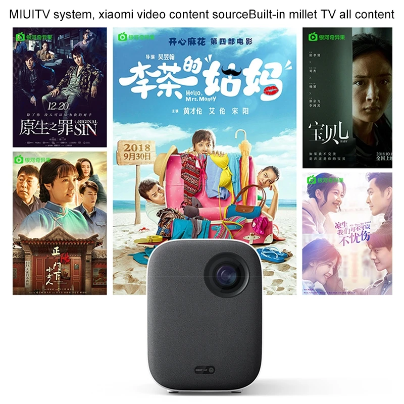 

Xiaomi Mijia Smart Projector Youth Version Beamer Full HD 4K Video Proyector Portable 1080P DLP Mini Projector Home Cinema