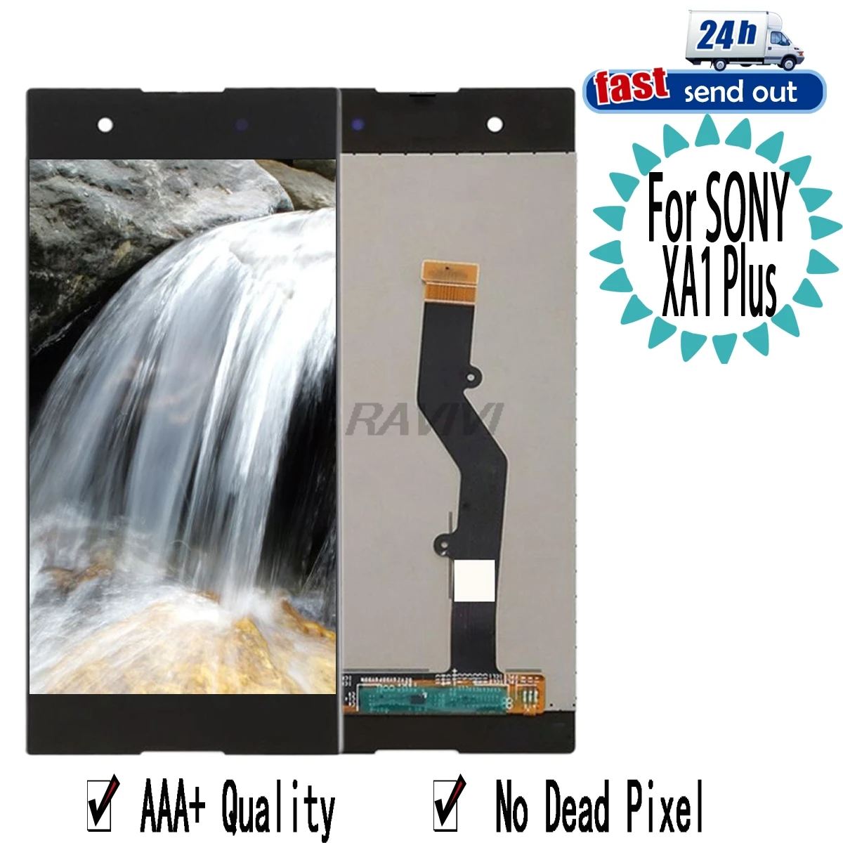 ЖК дисплей 5 дюйма XA1 Plus для Sony Xperia XA 1 G3426 G3421 G3412 сенсорный экран с цифровым