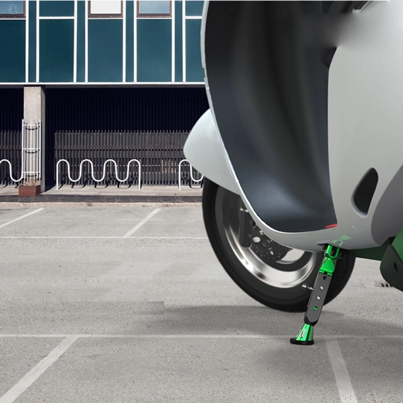 

Motorcycle Kickstand Adjustable Foot Support Side Parking Parking Kickstand for Electric Motorbike Parking Side Support