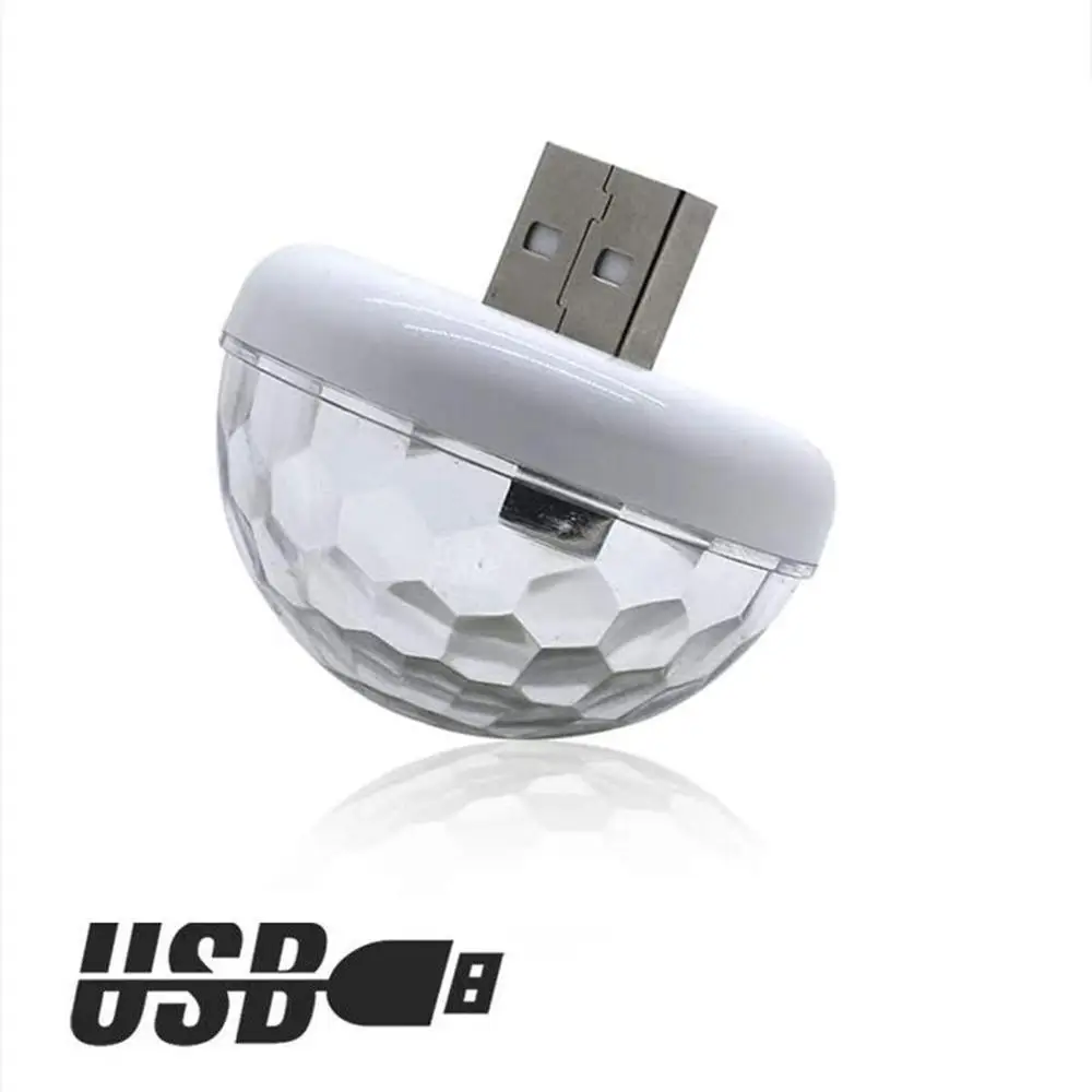 Новый многоцветный USB светодиодный комплект освещения салона автомобиля