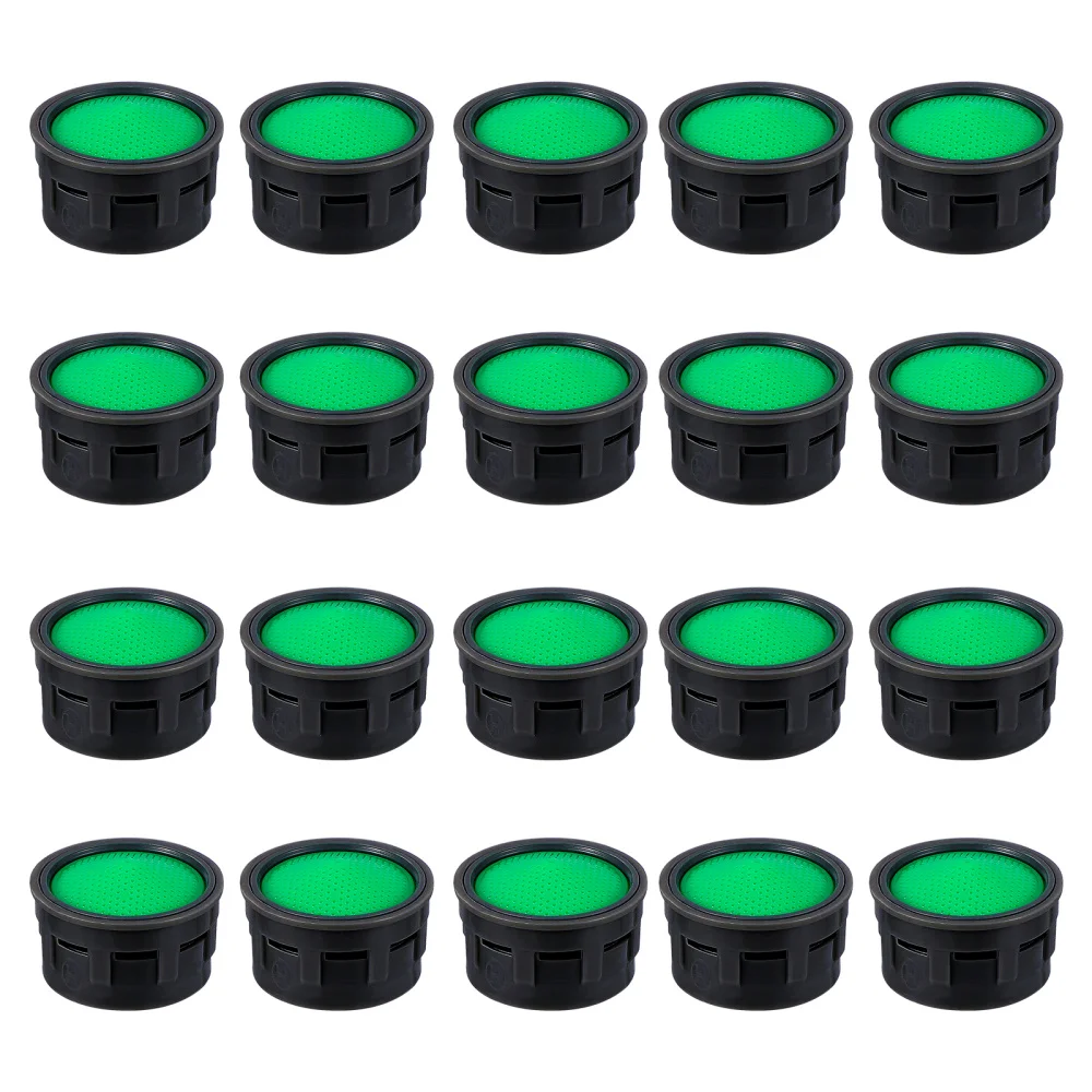 

20PCS TOPBATHY Fittings Aerator 21mm Sink Aerator Water Saving Flow Restrictor Bathroom Kitchen Replacement