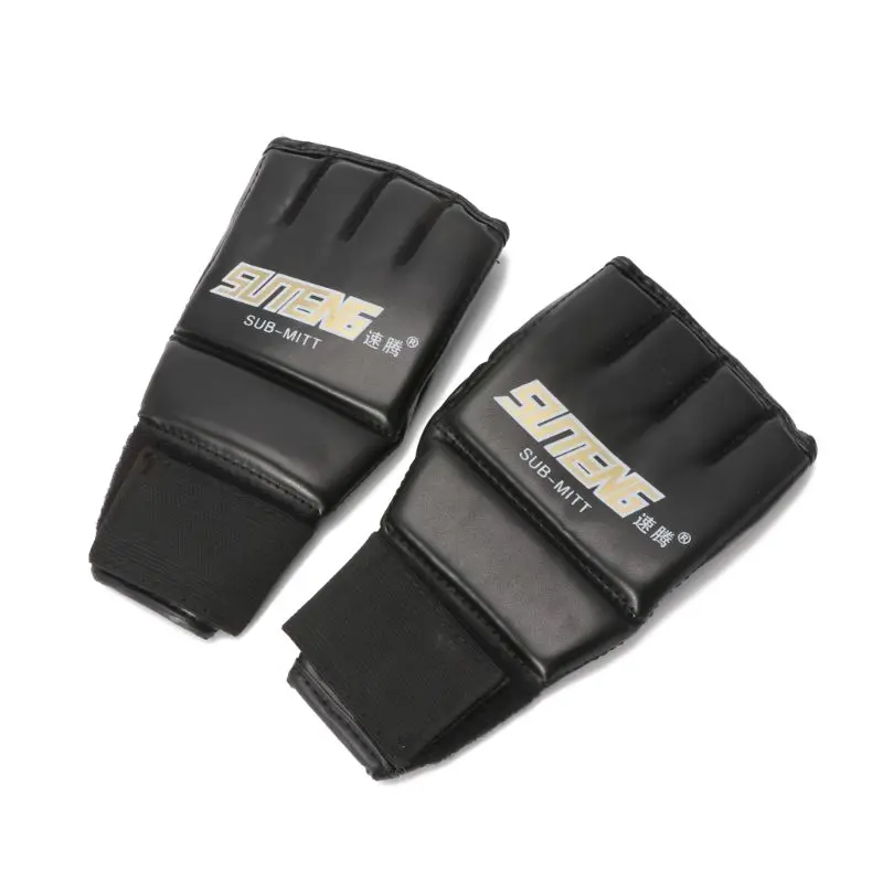 

Gants boxe Gym Cool MMA Muay thalandaise Training Punching Bag Demi-mitaines