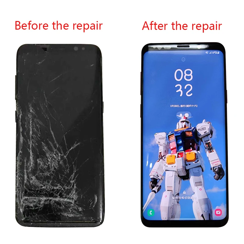 Сменный ЖК дисплей для SAMSUNG Galaxy S9 + Plus G960 G965 сенсорный экран дигитайзер с