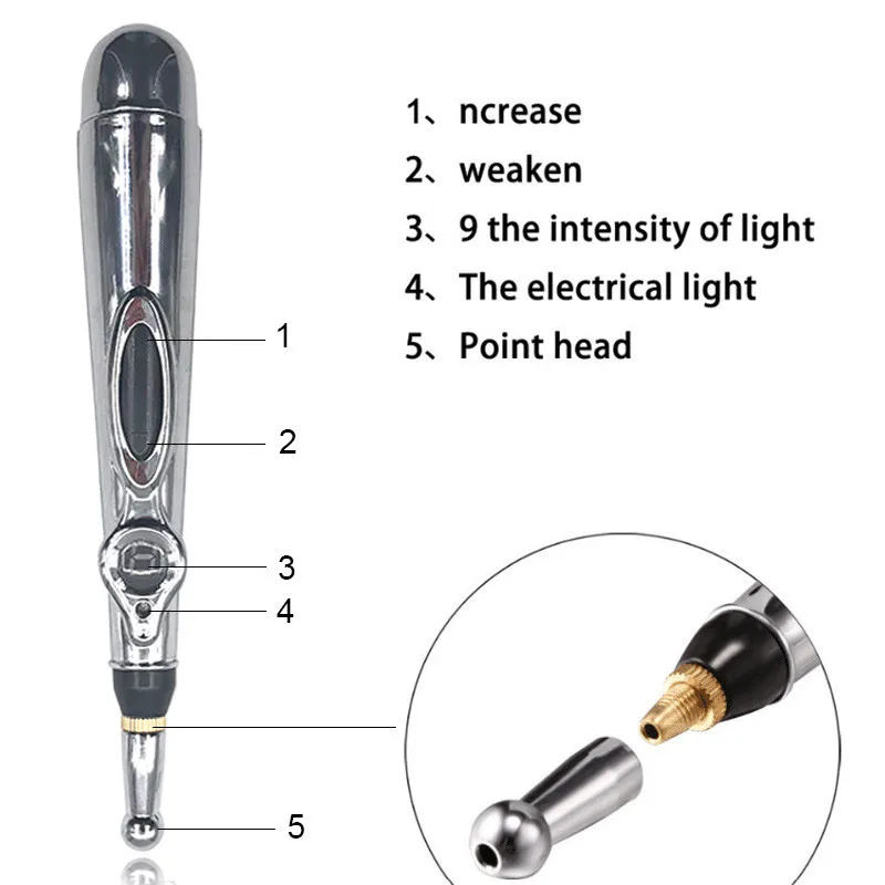 

Energy Pen massager acupuncture pen Electric meridians Laser Acupuncture machine Magnet Therapy instrument Meridian