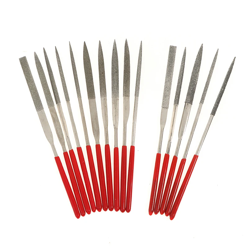 

5pcs/10Pcs/pack Mini 140*3mm Needle File Set Diamond Handy Tools For 3D Printing Models