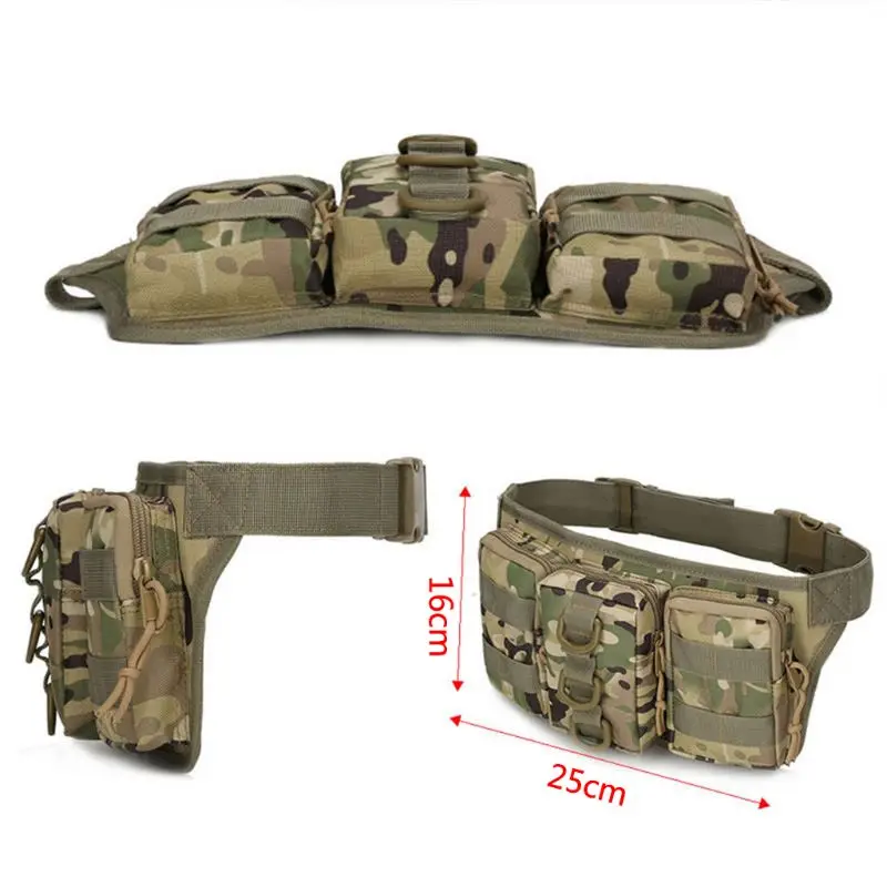 

Outdoor Utility Waist Pack Pouch Military Camping Hiking Bag Belt Bags 23GE