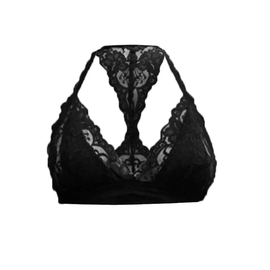 Женский жилет кружевной бюстгальтер без косточек сексуальное нижнее белье с