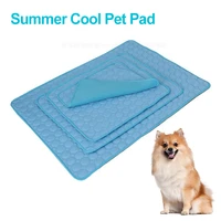 pet sofe mat summer spring car seat non slip cool ice silk dog bed for small medium big dogs non stick hair cats pad pet supplie