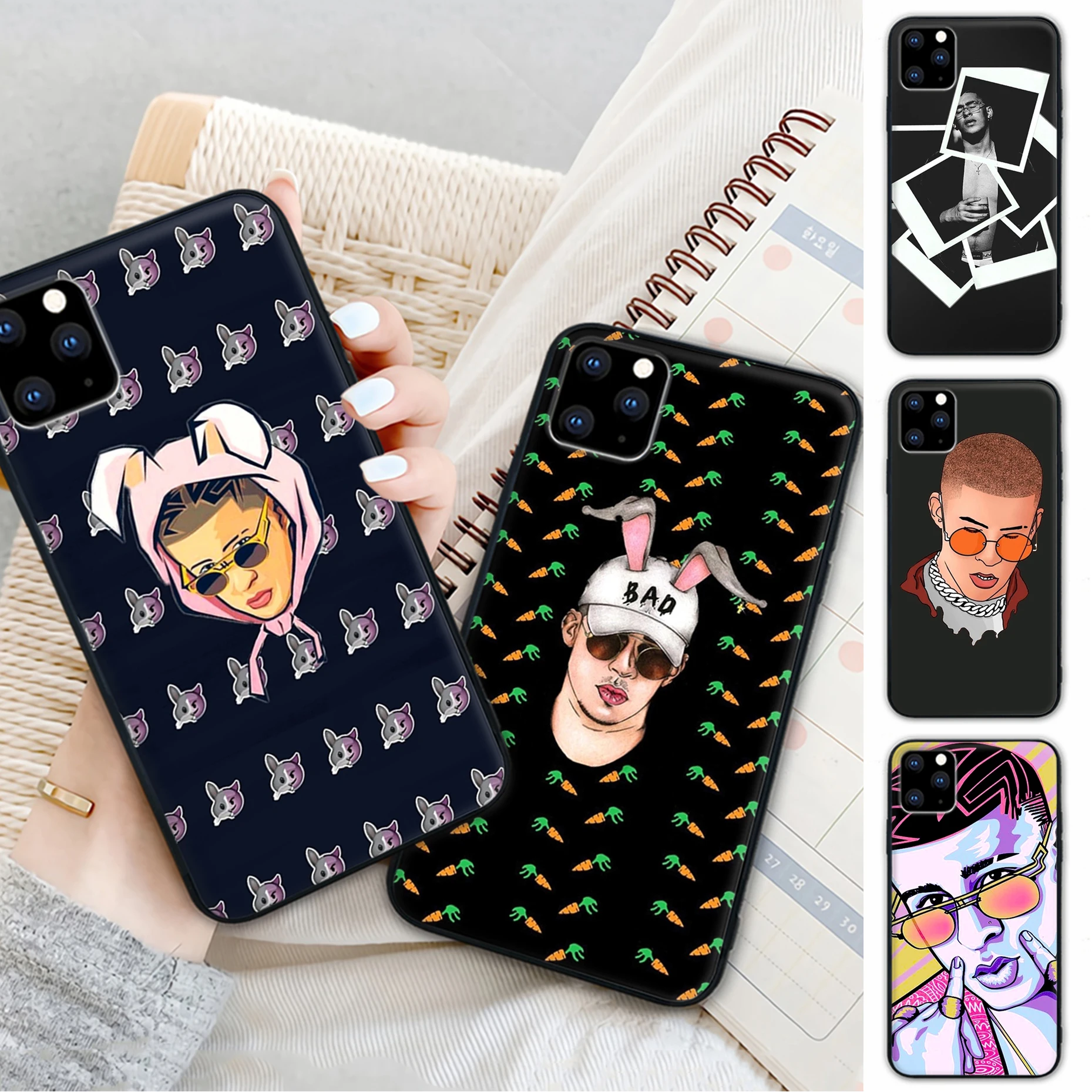 

For Women Bad Bunny Maluma Cellphone Case For Samsung Galaxy A20 E A10 A70 A50 A30 A40 A6 A7 2017 2018 A9 A80 Cover