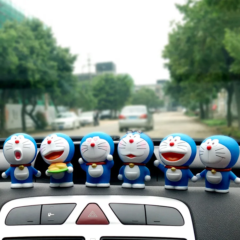 Мини фигурки героев аниме Дораэмон ПВХ игрушки для детей детские подарки модель