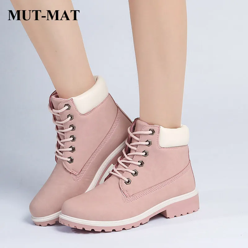 Новинка 2019 года Лидер продаж сезон осень-зима женские ботинки на плоской подошве