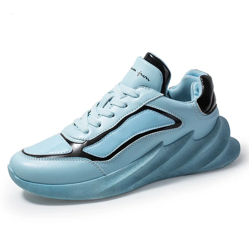 

INS Hip Hop Spring Summer Fashion Blade Chunky Sneakers Lighted Breathable Men Casual Shoes SportsTenis Masculino Sneaker