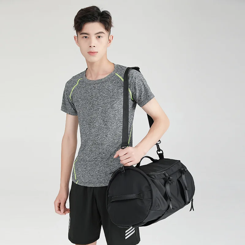 Large Capacity Travel Duffel Bag Women's Men's Weekend Clothing Organizer Waterproof Sports Yoga Swim Backpack With Shoes Pack