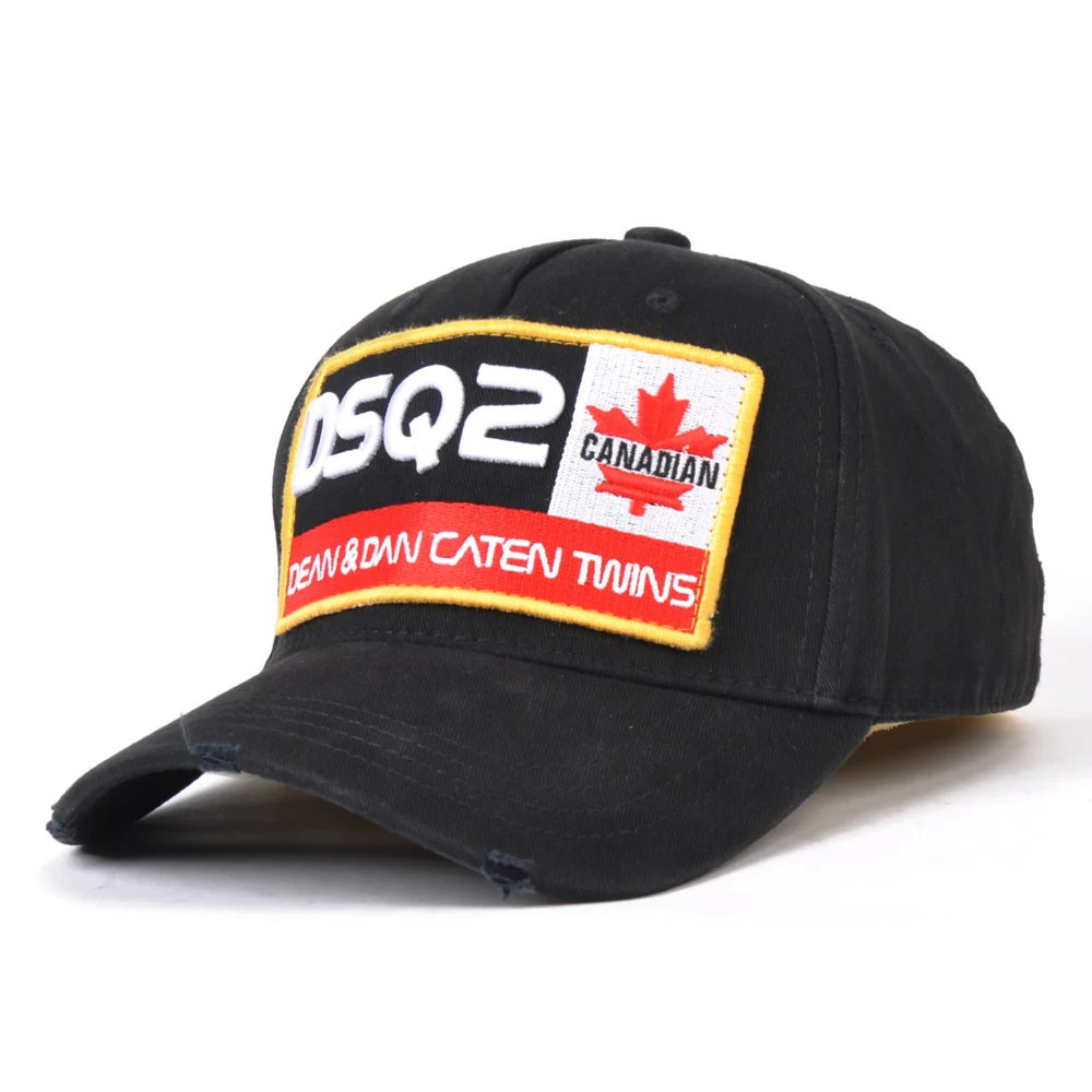 

DSQ2 Summer Cap Letter ICON 100% cotton Men Baseball Cap Women Hat Dad Hat Casual Cap Hip Hop Cap Snapback Caps Bone Dad Hat