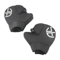 1 pair windproof motorcycle handlebar gloves winter warm handlebar cover thermal flannel gloves for motorbike scooters bike