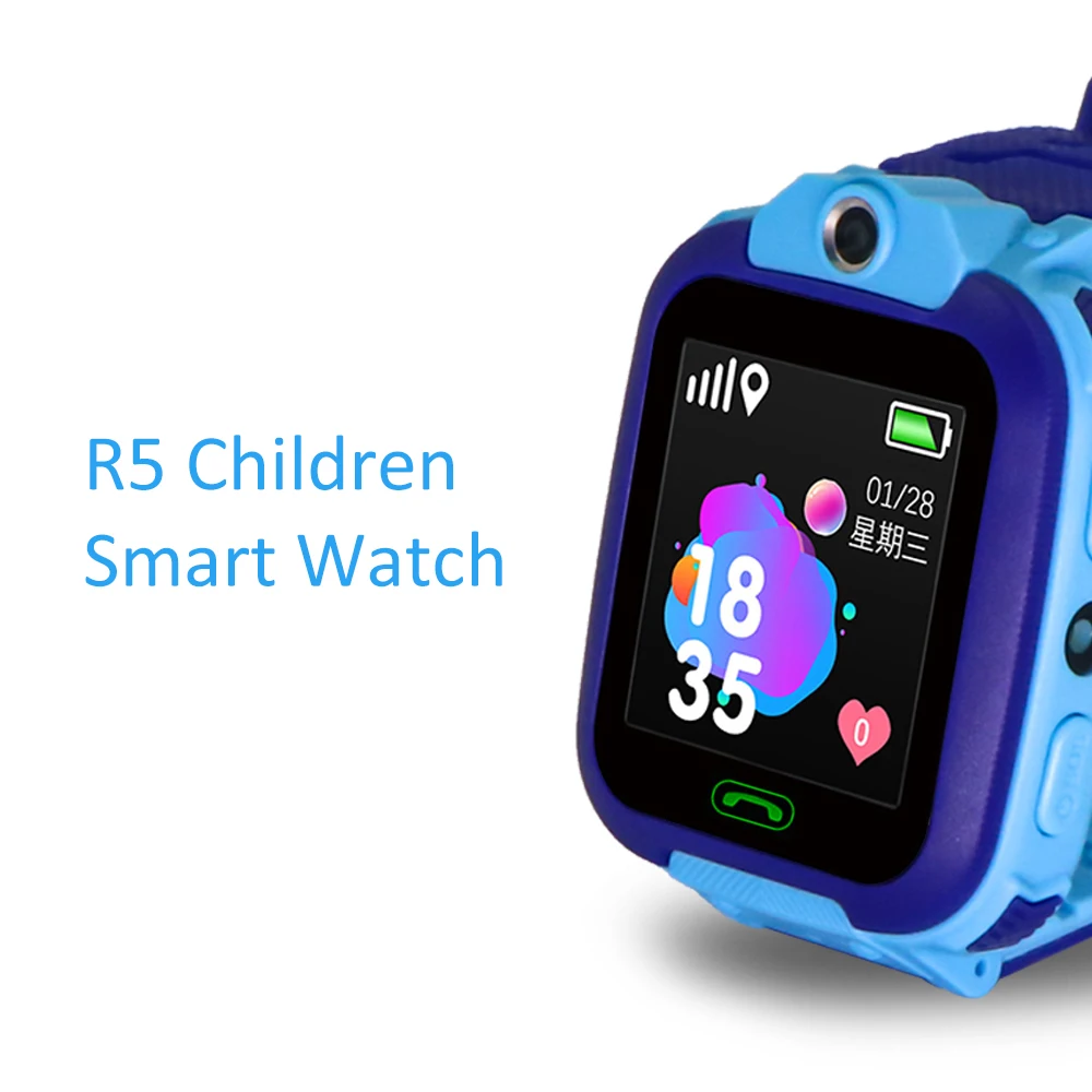 Умные часы TR5 3 Kid 2G с сенсорным ЖК экраном водонепроницаемые Смарт дистанционным