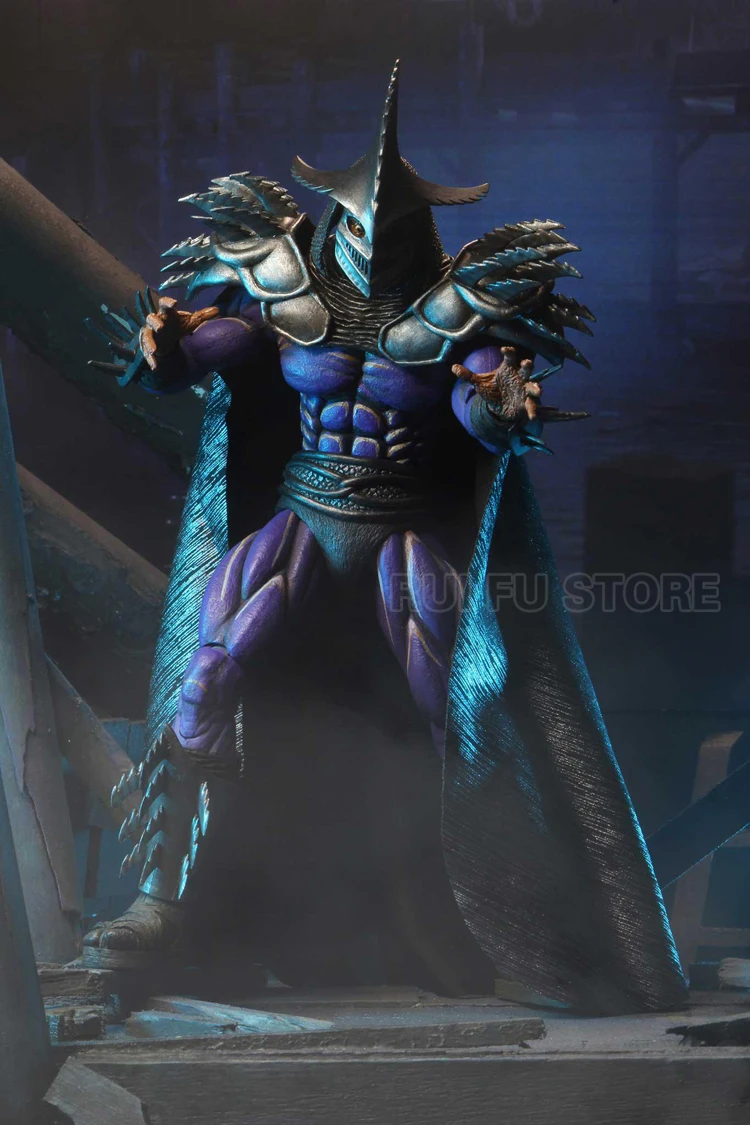 

NECA Boutique Heavy Armed Shredder Krang Boss 1990 Classic Movable Action Figure Toys