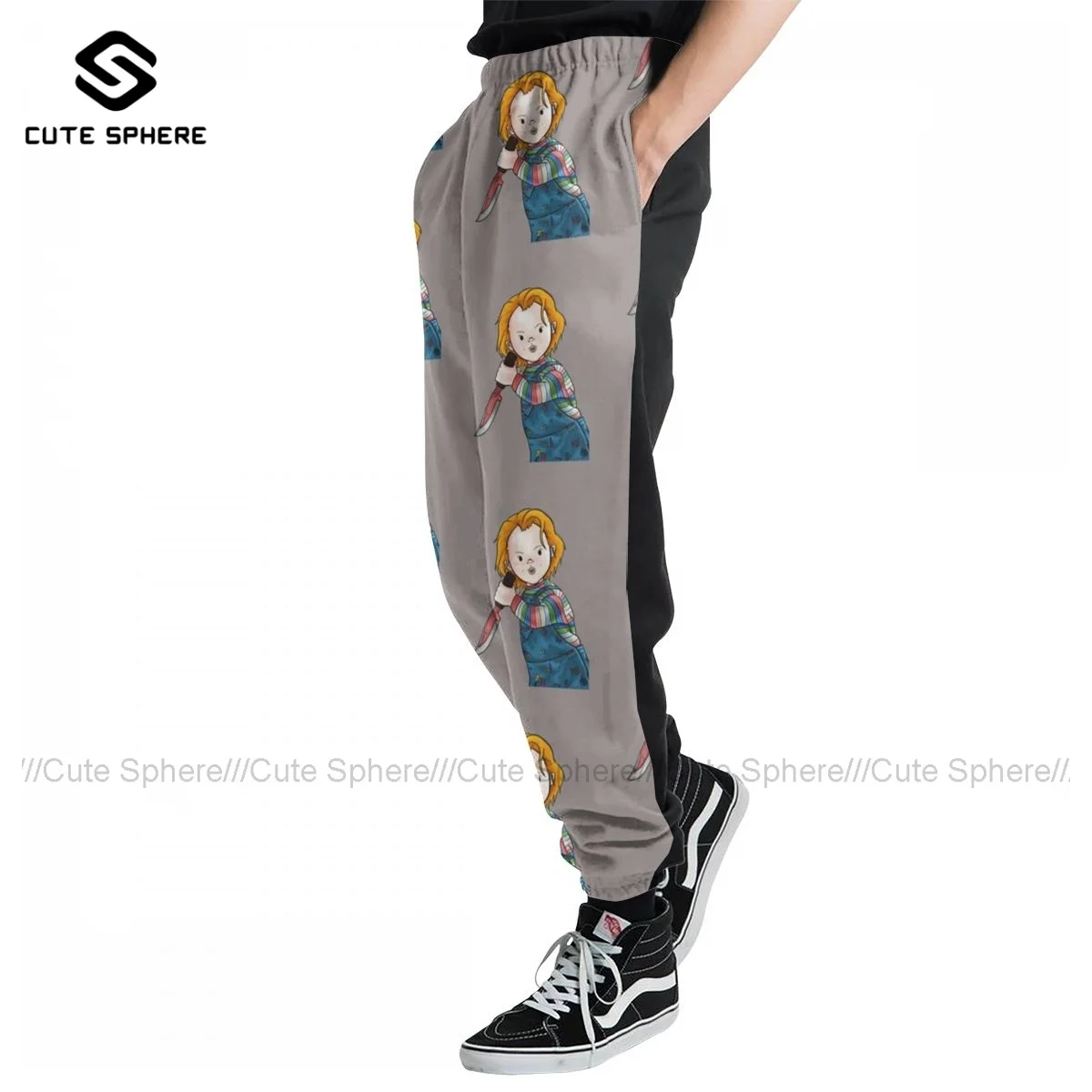 

Chucky Sweatpants Male Biker Joggers Polyester Unisex Kawaii Casual Pants