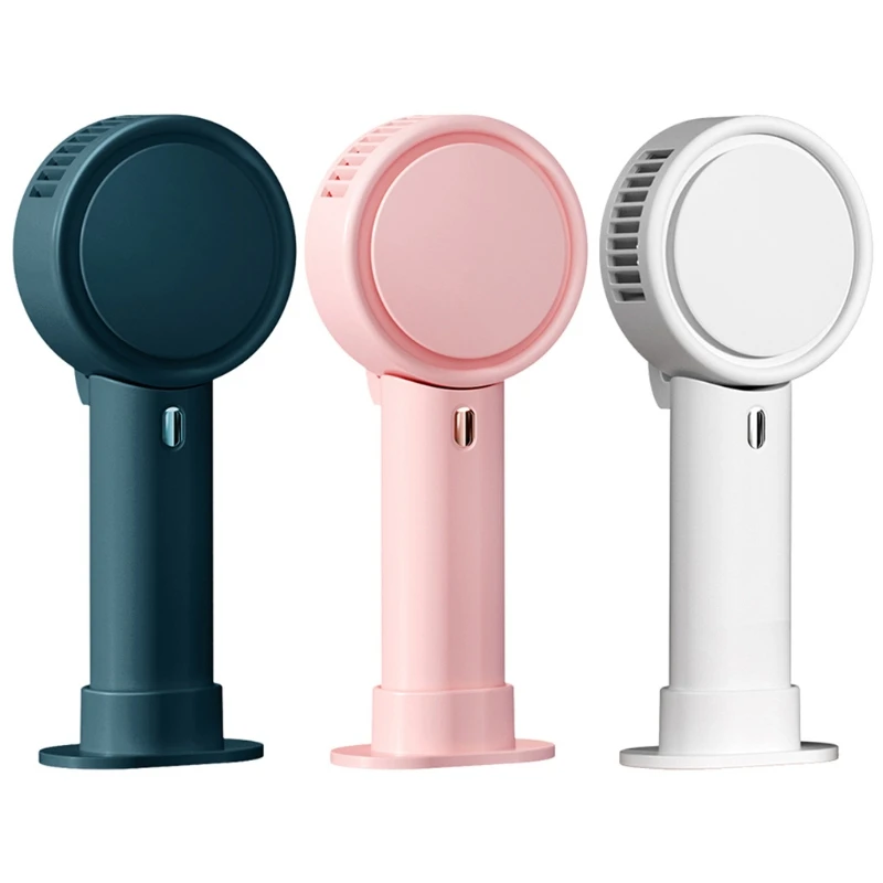 

Mini USB Bladeless Fan Portable Handheld Rechargeable Air Cooler Fans for Home