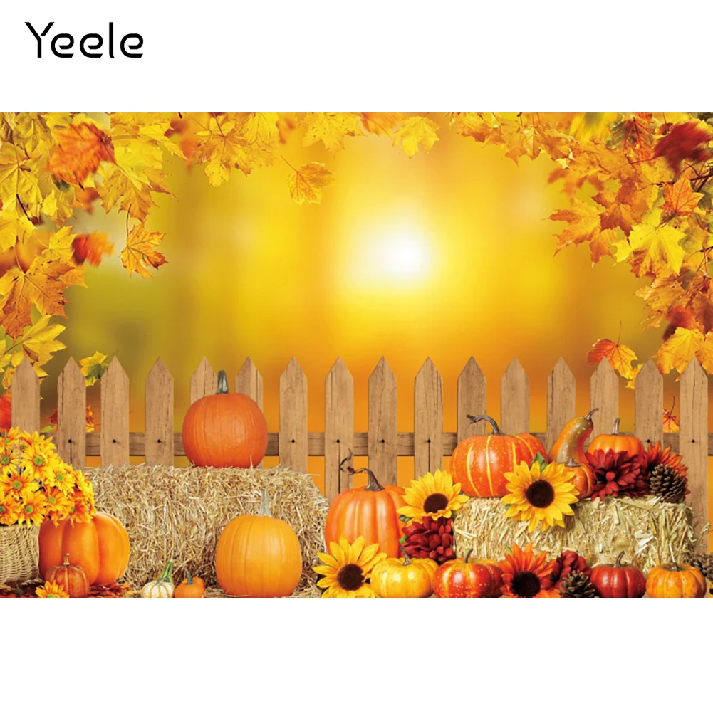 

Осенняя фотосессия Yeele, кленовый Фотофон, детский день рождения, портрет, сцена, фотография, фотографический фон, фотостудия