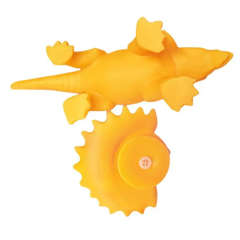 Латексная игрушка в форме динозавра для щенка Интерактивная жевания маленьких и