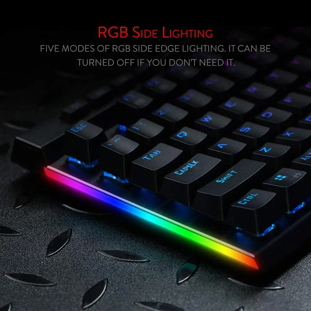 Механическая игровая клавиатура Redragon K580-PRO RGB со светодиодной подсветкой 104