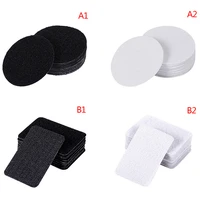 5pairs anti slip seamless double sided fixed velcro adhesive sofa bed sheets rug table cloth anti running floor home decoration