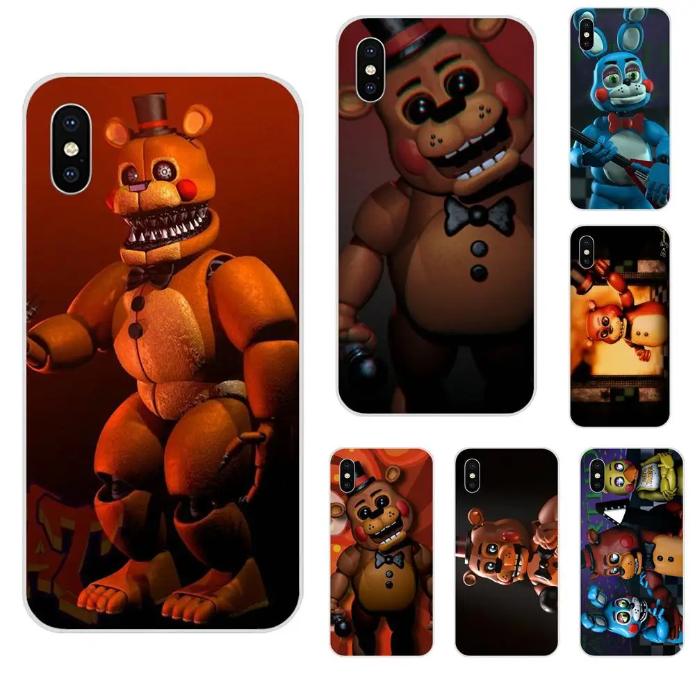 Для Xiaomi Redmi Note 2 3 3S 4 4A 4X5 5A 6 6A Pro Plus силиконовый чехол милые с героями игры пять ночей