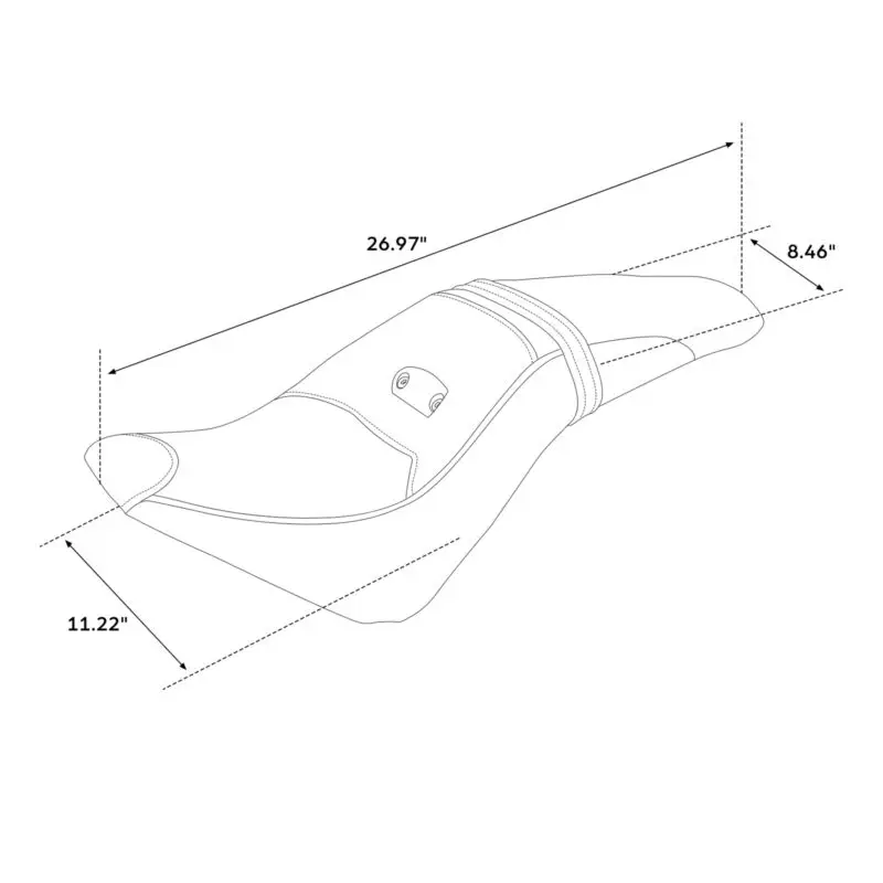 Мотоциклетное ПАССАЖИРСКОЕ СИДЕНЬЕ подходит для индийских разведчиков 2015-2021