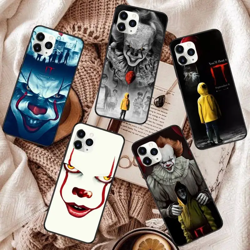 Горячая Распродажа Pennywise чехол для телефона с рисунком клоуна iPhone 11 12 mini pro XS MAX 8 7 6
