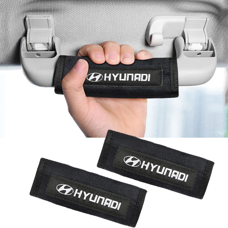 

Car Roof Handle Protective Cover Pad Interior for Hyundai Verna IX35 I20 Aslan IX25 IX30 IX45 Accent Tucson Kona Elantra Sonata