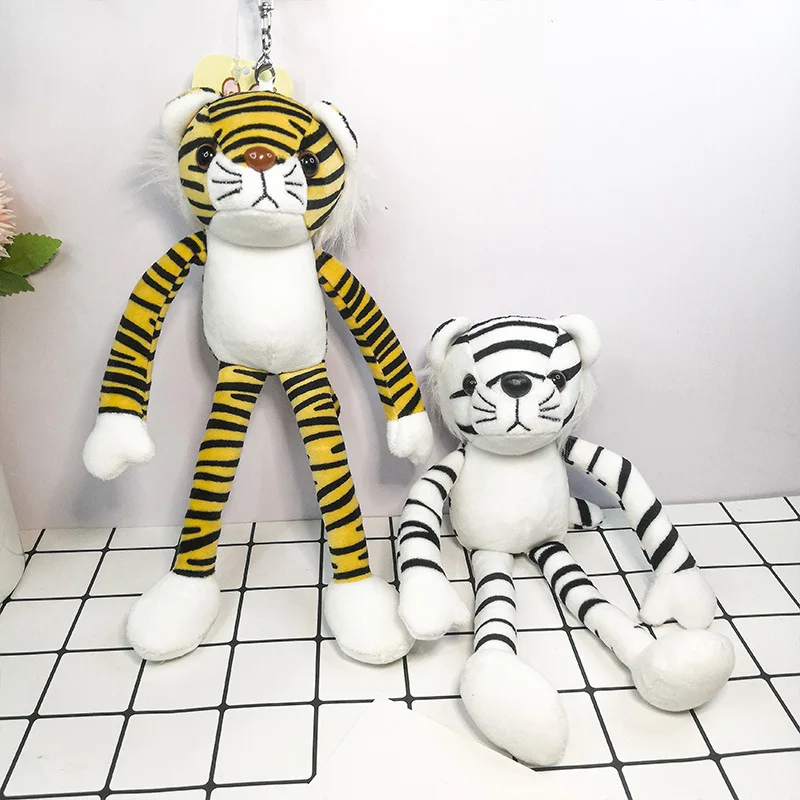 Новая крутая подвеска 23 см с милым тигром плюшевая Подвеска со знаком зодиака