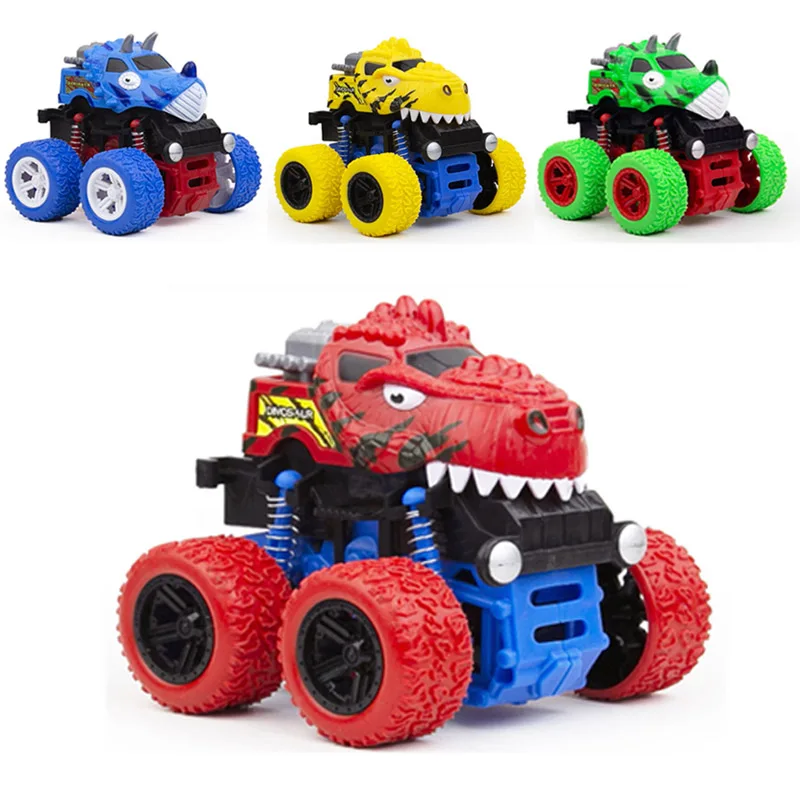 

25 Styles Car Model Toy Mini Inertial Off-Road Vehicle Pull Back Car Toys Vehicle Dinosaur Model Kid Mini Cars Boy Diecast Toys